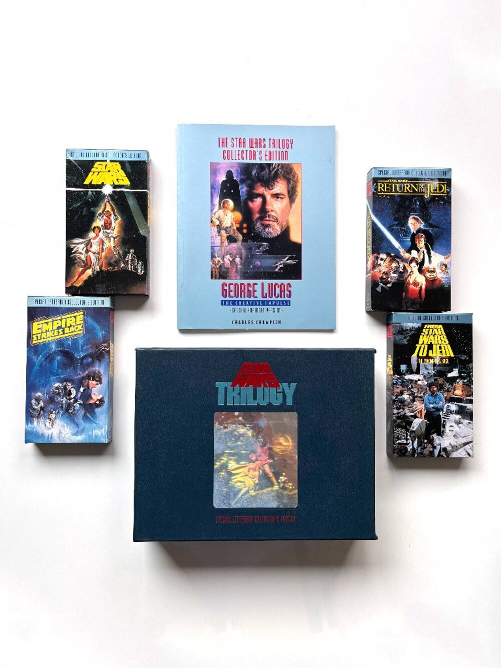 Vintage 1992 Star Wars Trilogy Special Letterbox Collector's Edition VHS Set